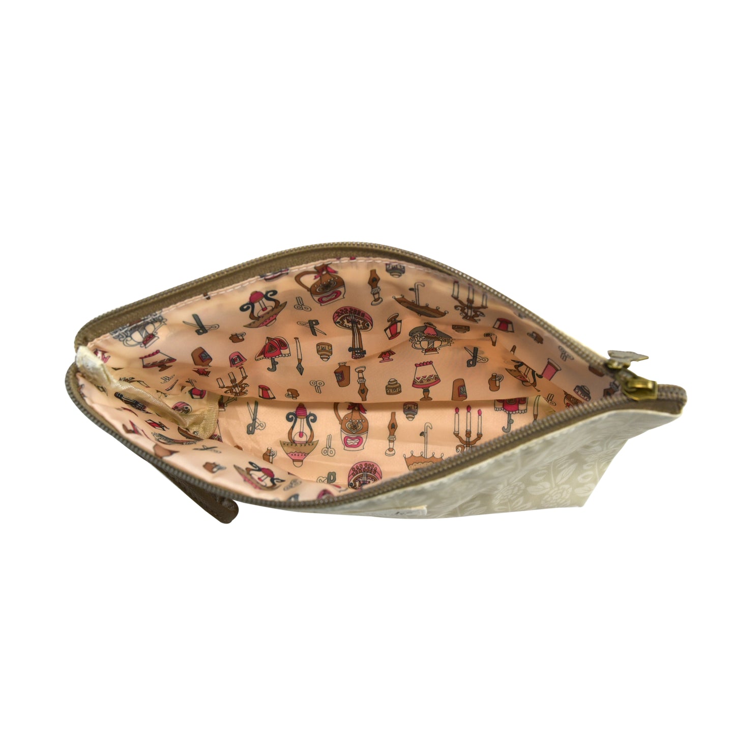 Neceser mediano impermeable botánico