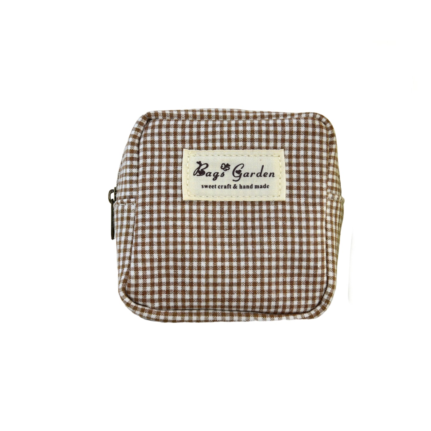 Monedero de algodón mini vichy