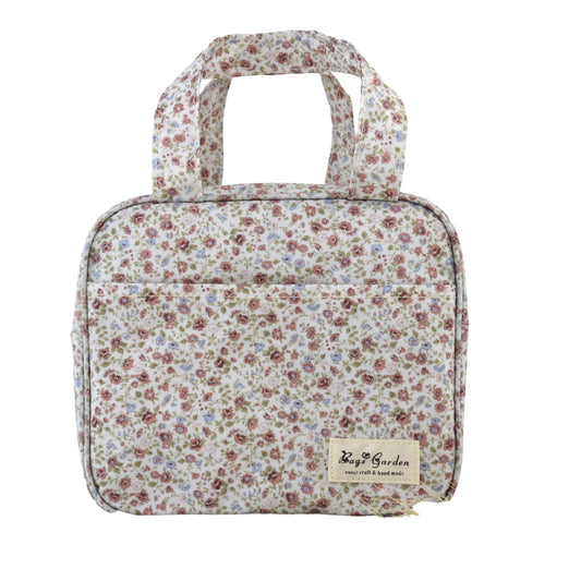 Bolso nevera cuadrado impermeable con estampado floral