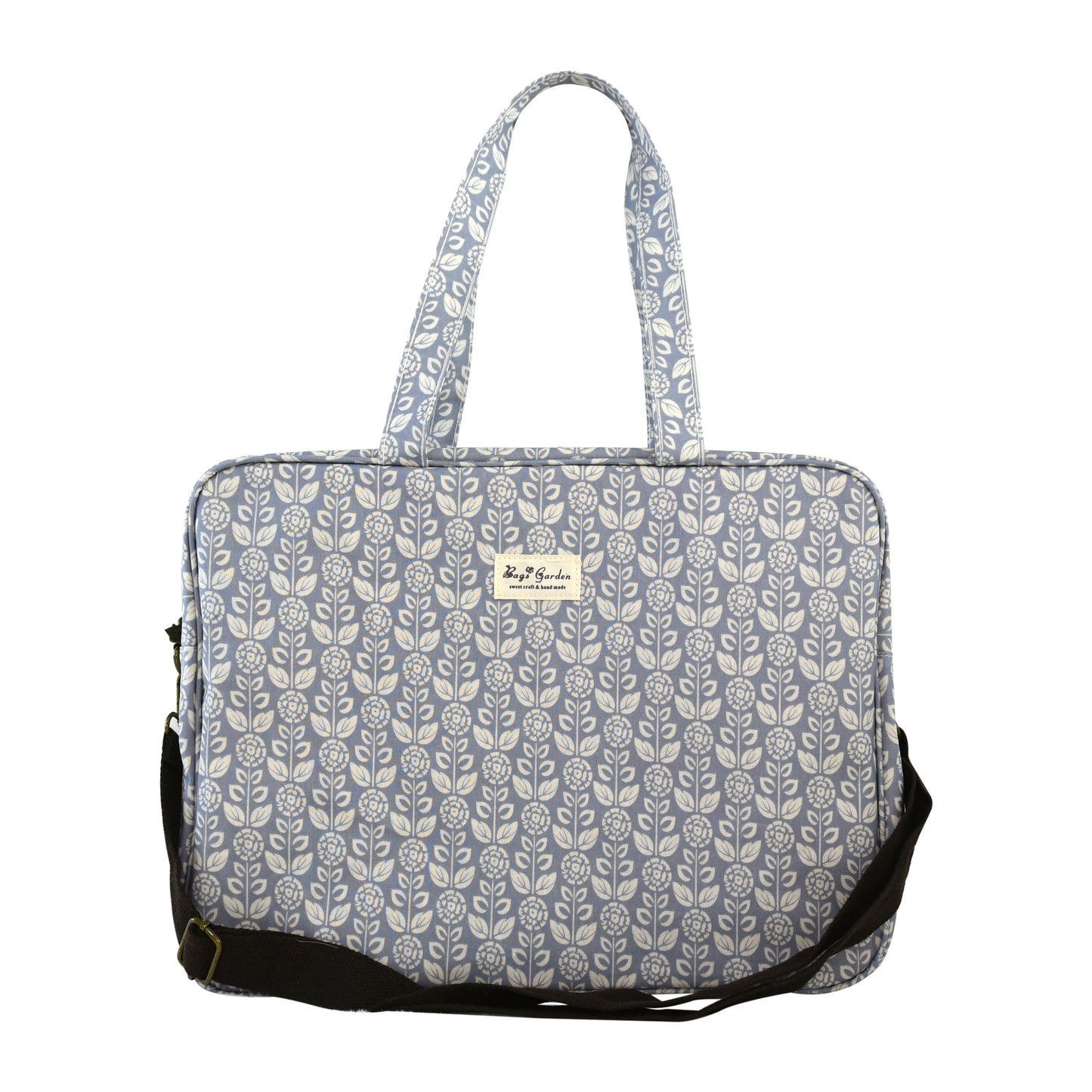 Maletita grande impermeable botánico