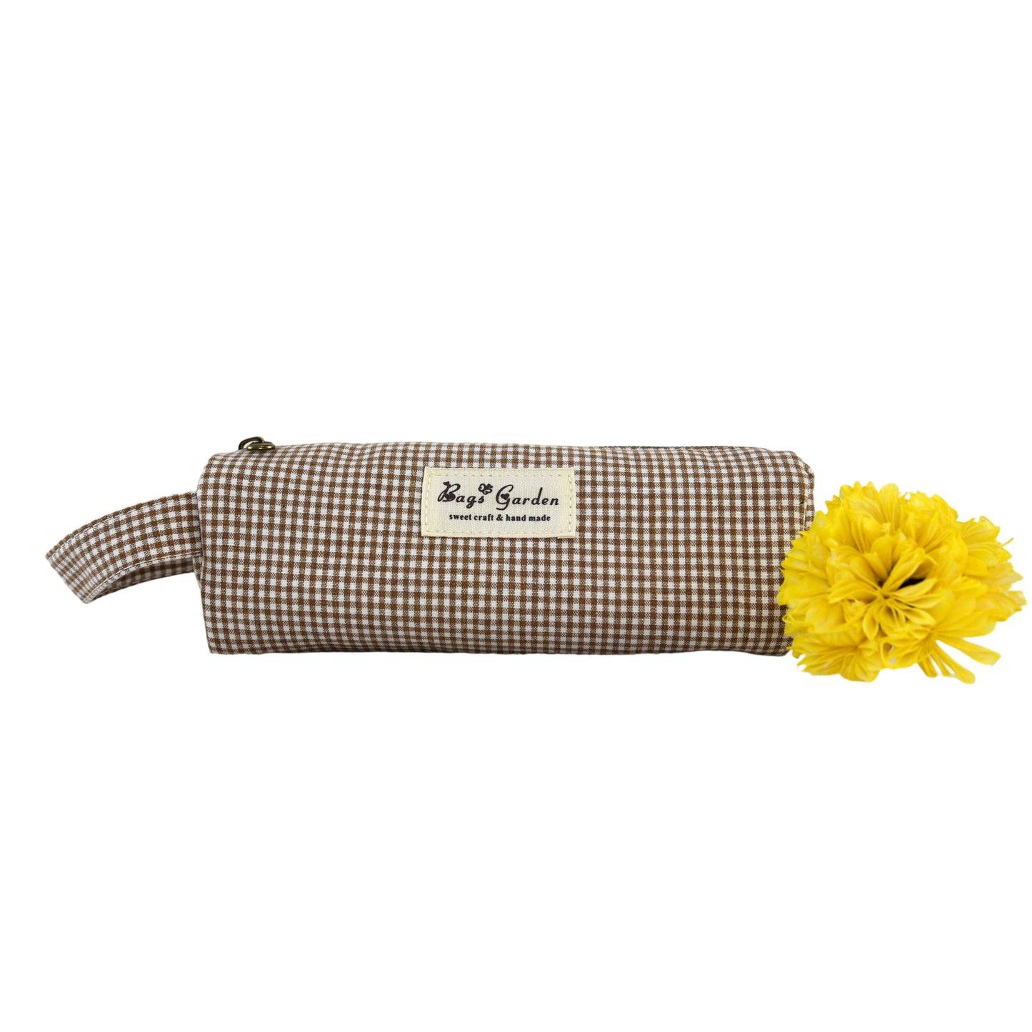 Estuche de algodón mini Vichy – Práctico y encantador