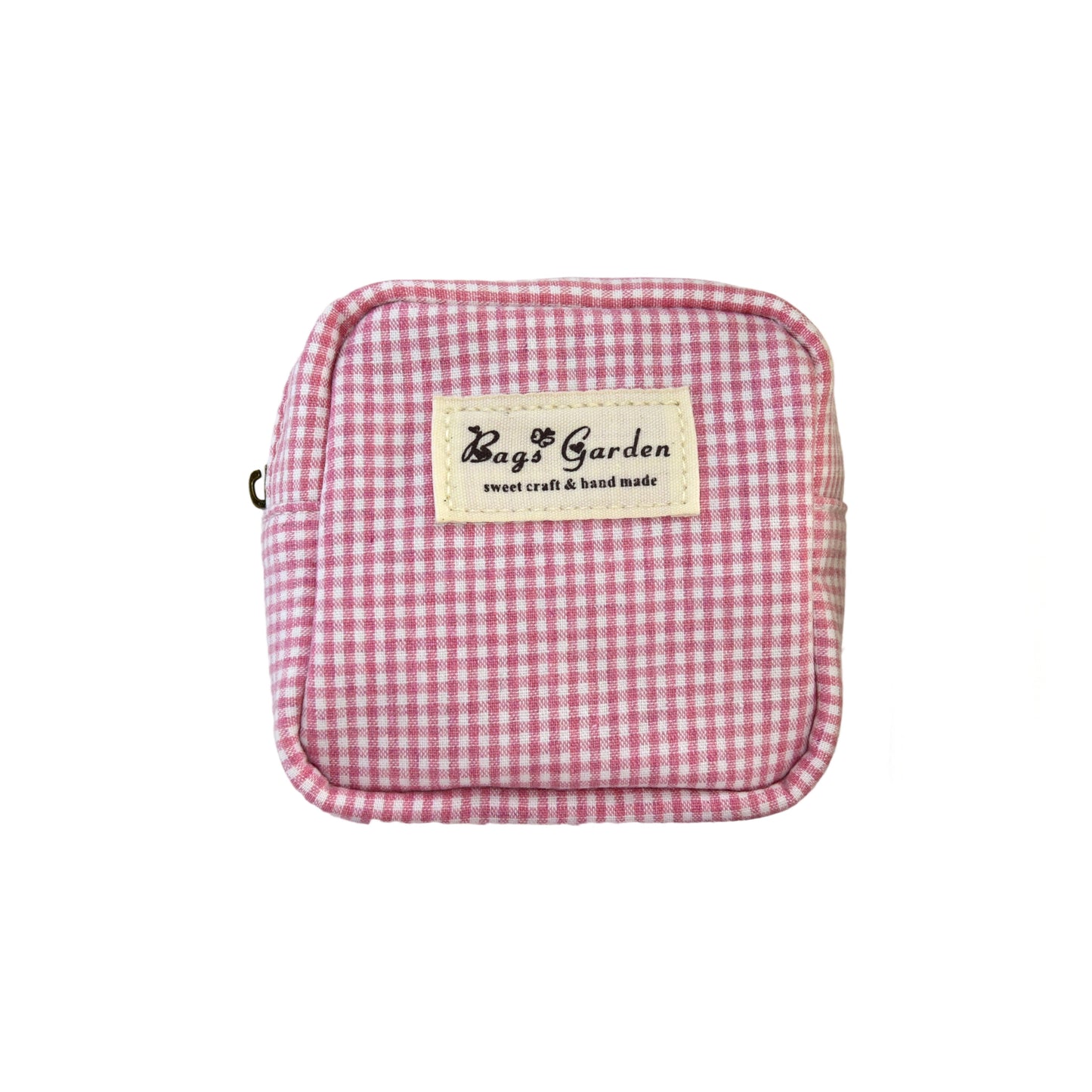 Monedero de algodón mini vichy