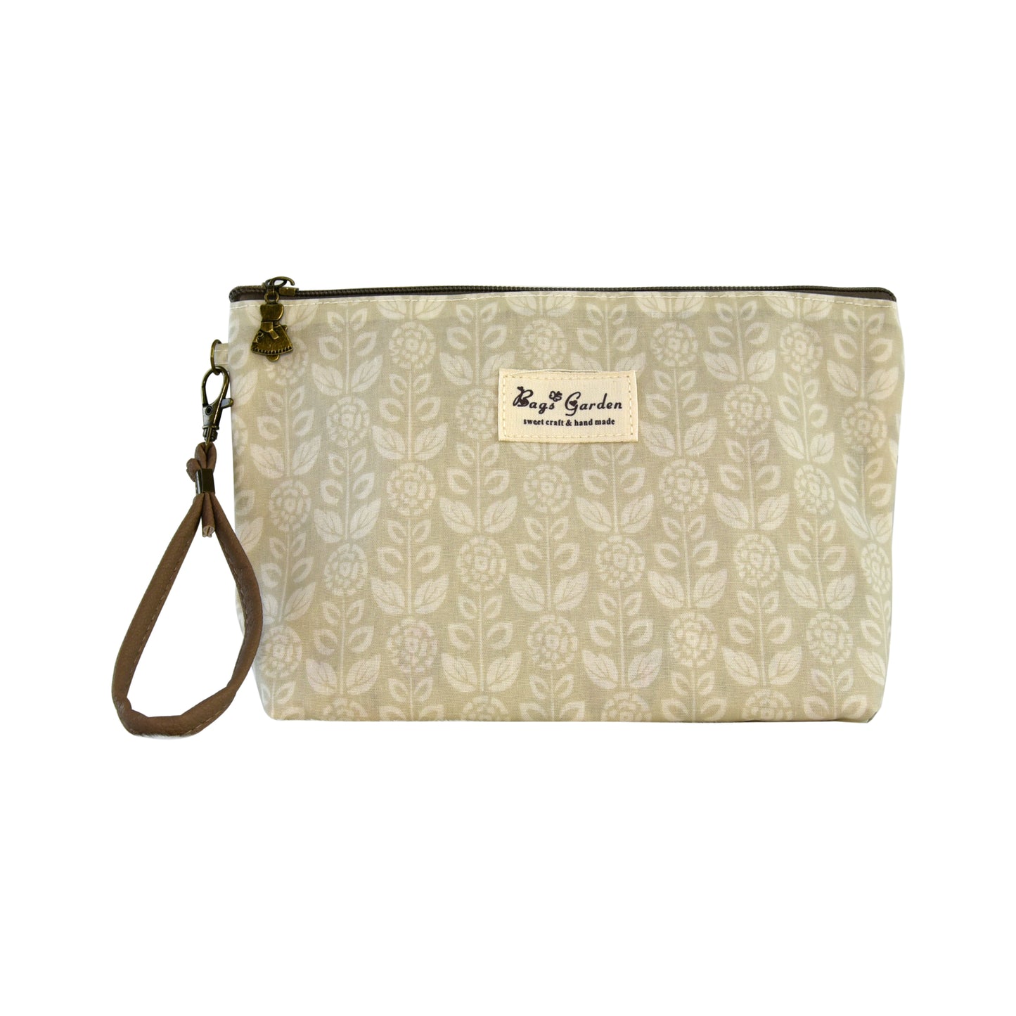 Neceser mediano impermeable botánico