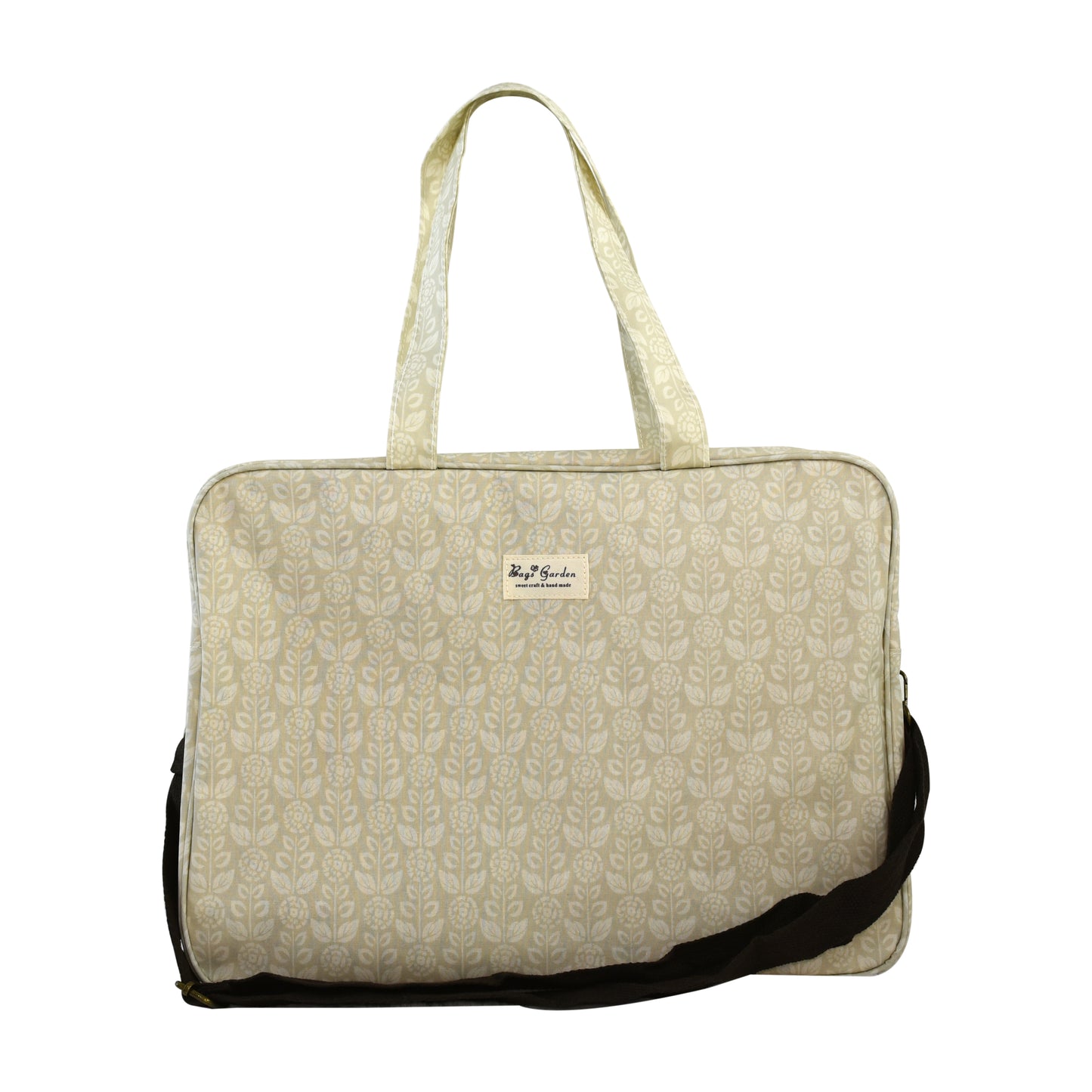 Maletita grande impermeable botánico