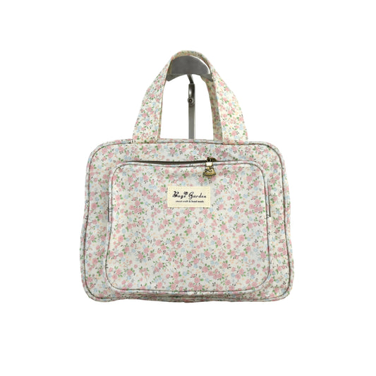 Neceser pequeño colgable impermeable de flores