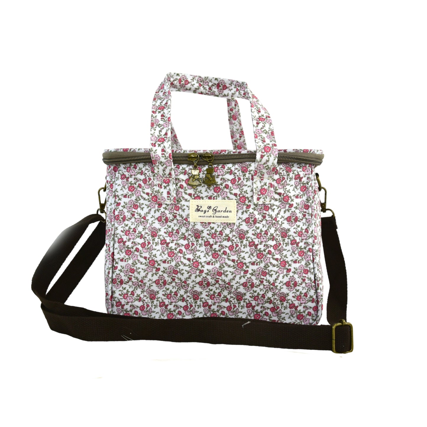 Nevera pequeño impermeable de flores