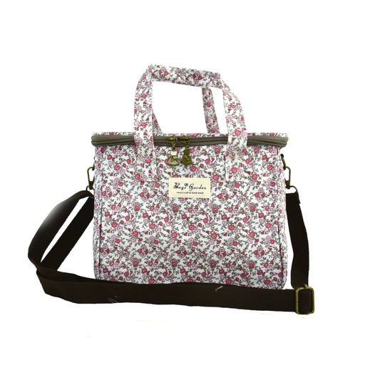 Nevera pequeño impermeable de flores