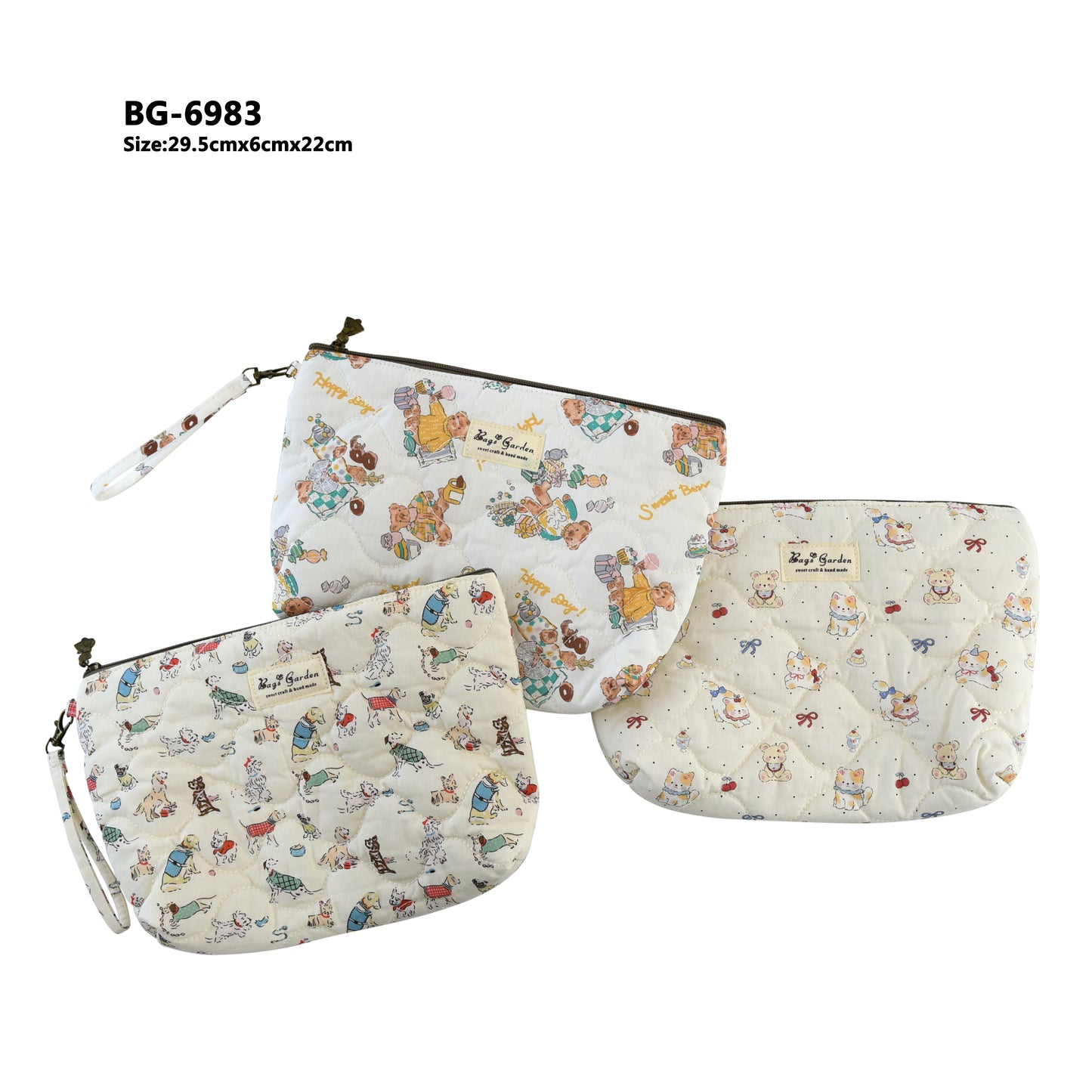 Neceser Acolchado Cartoon Friends