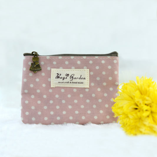 Waterproof polka dot wallet
