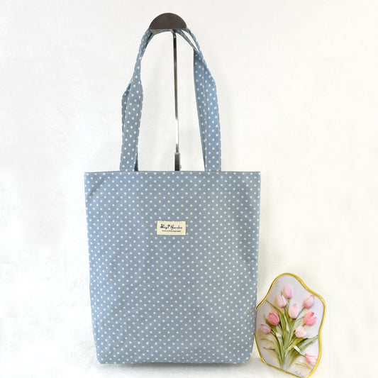 Bolso de hombro impermeable de lunares