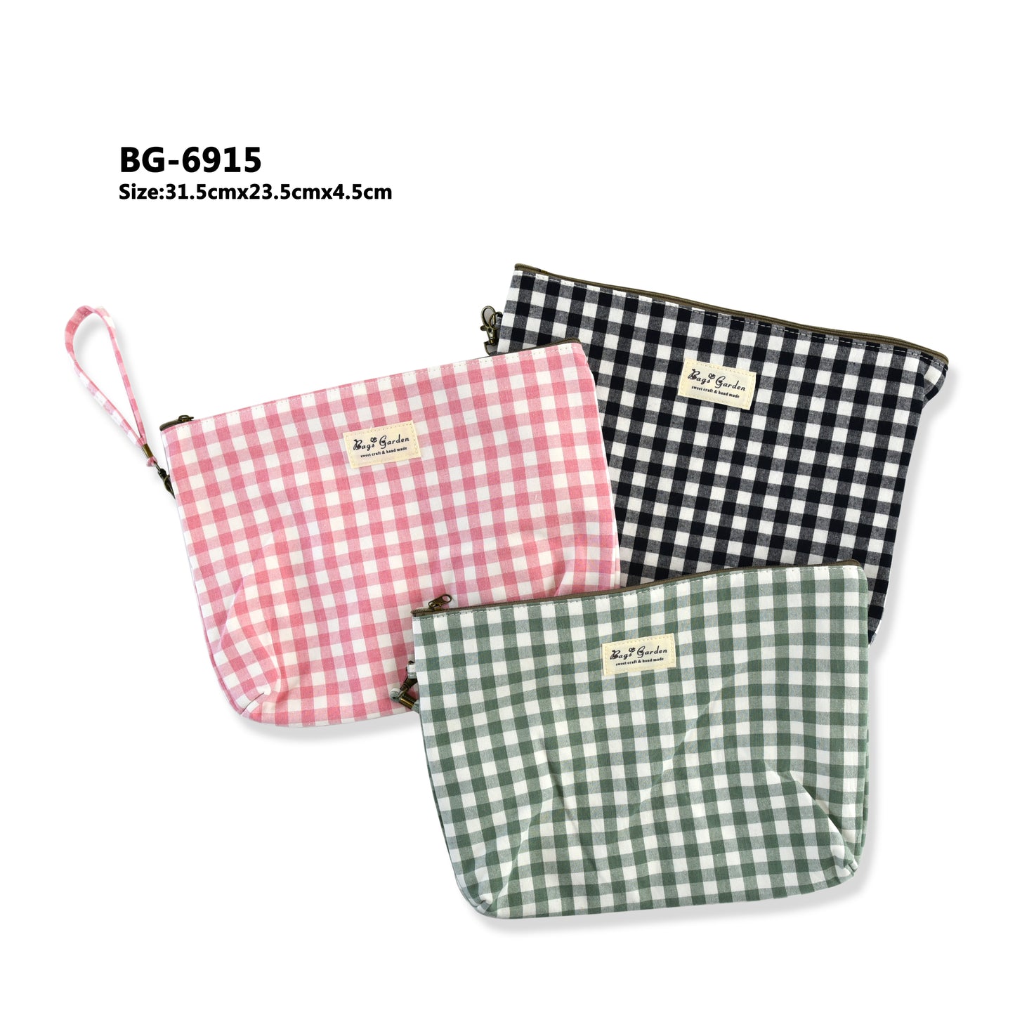 Neceser Vichy de Algodón – Ligero y Práctico