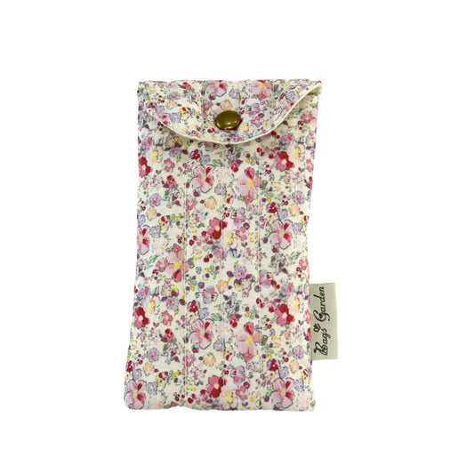 Funda protectora para gafas de sol o lectura floral