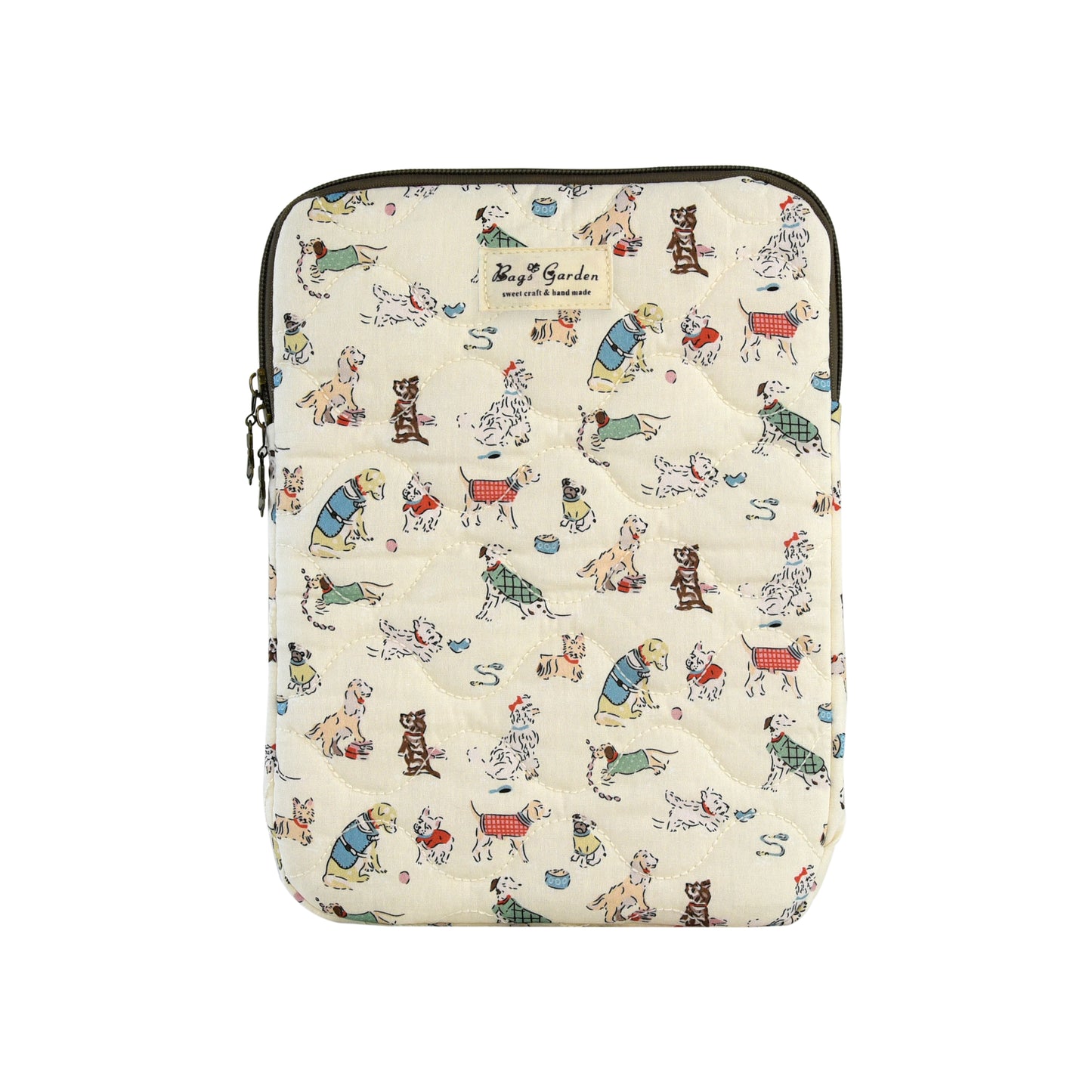 Funda Acolchada de Algodón Cartoon Friends – Para iPad y Tablets hasta 11"