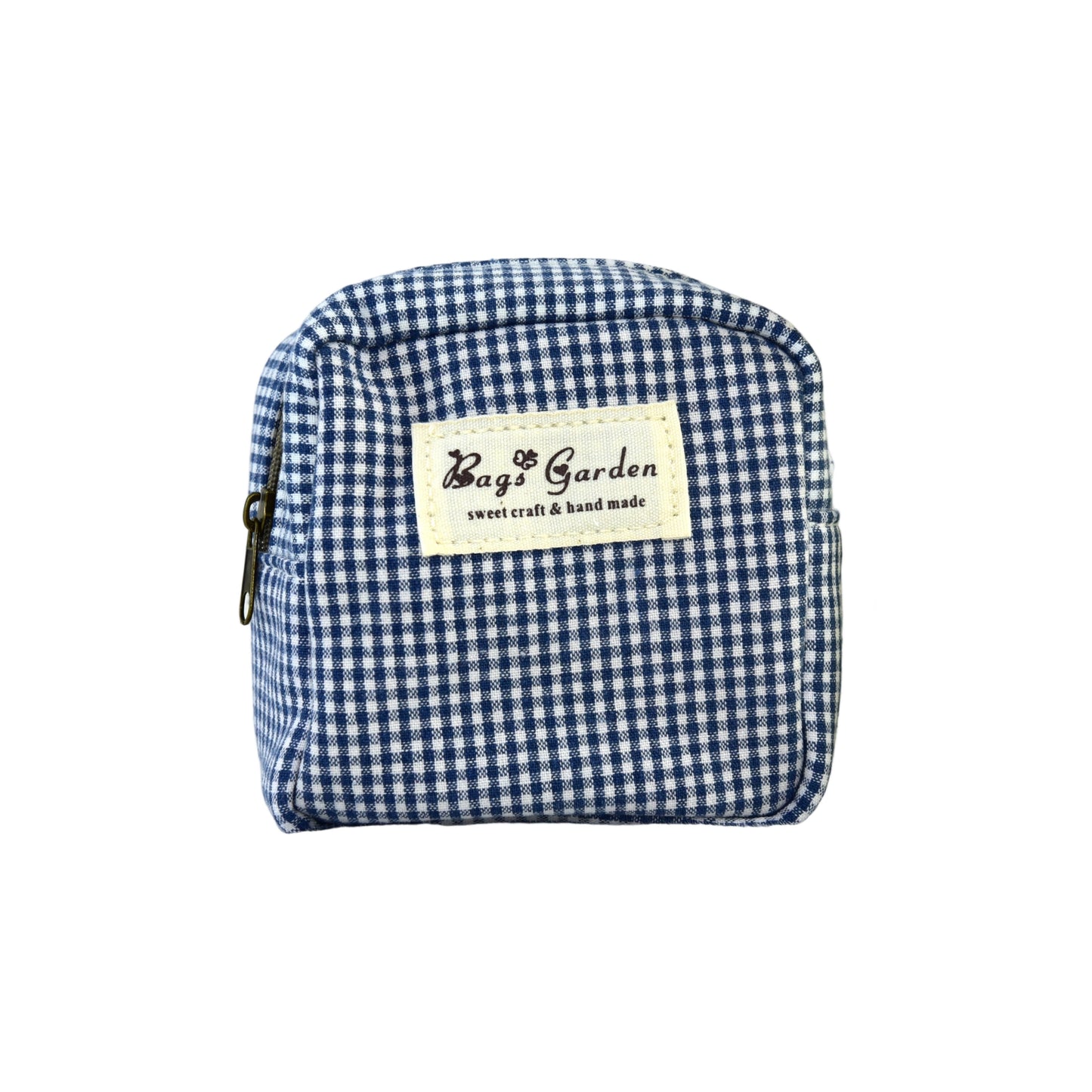 Monedero de algodón mini vichy