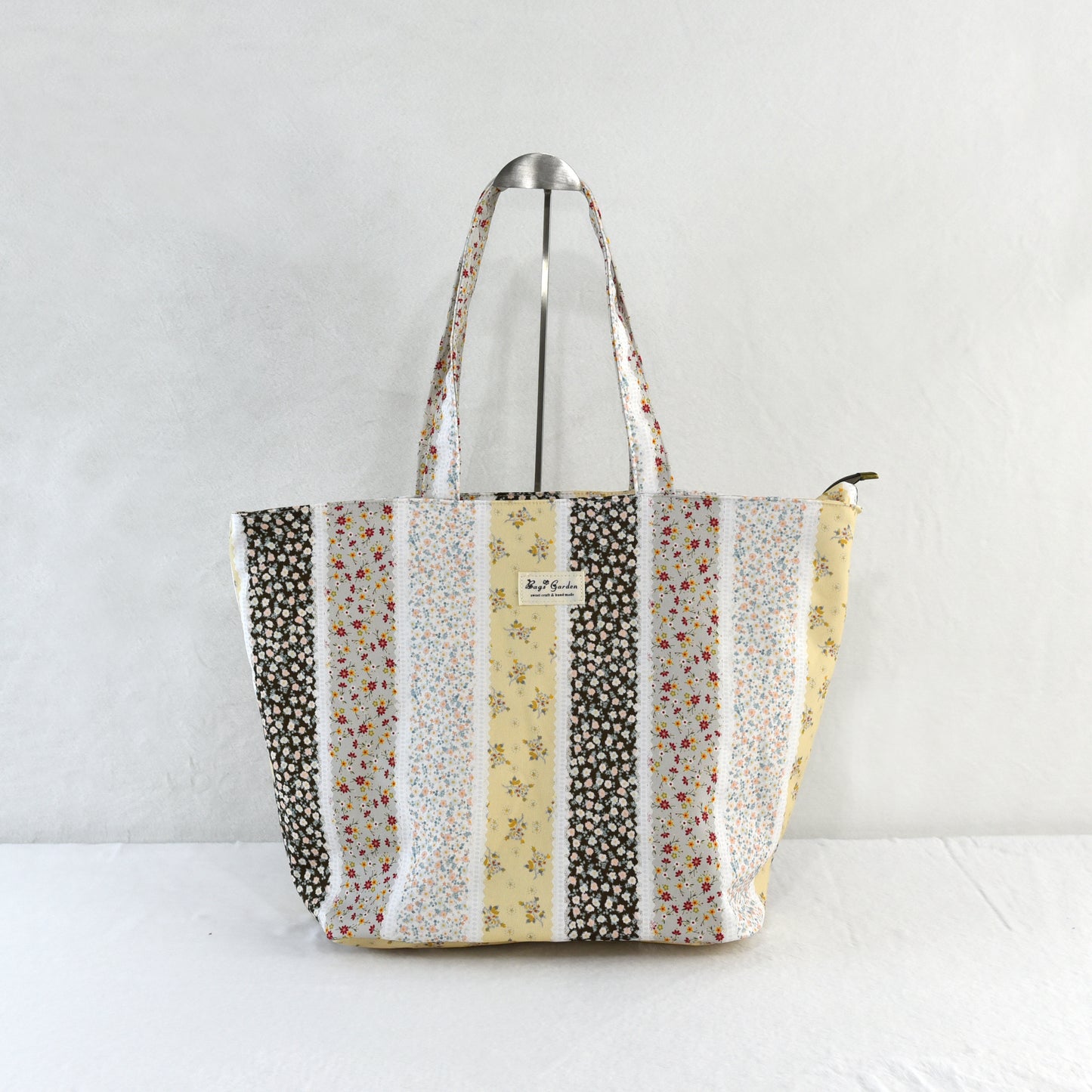 Bolso Tote Patchwork Floral Algodón