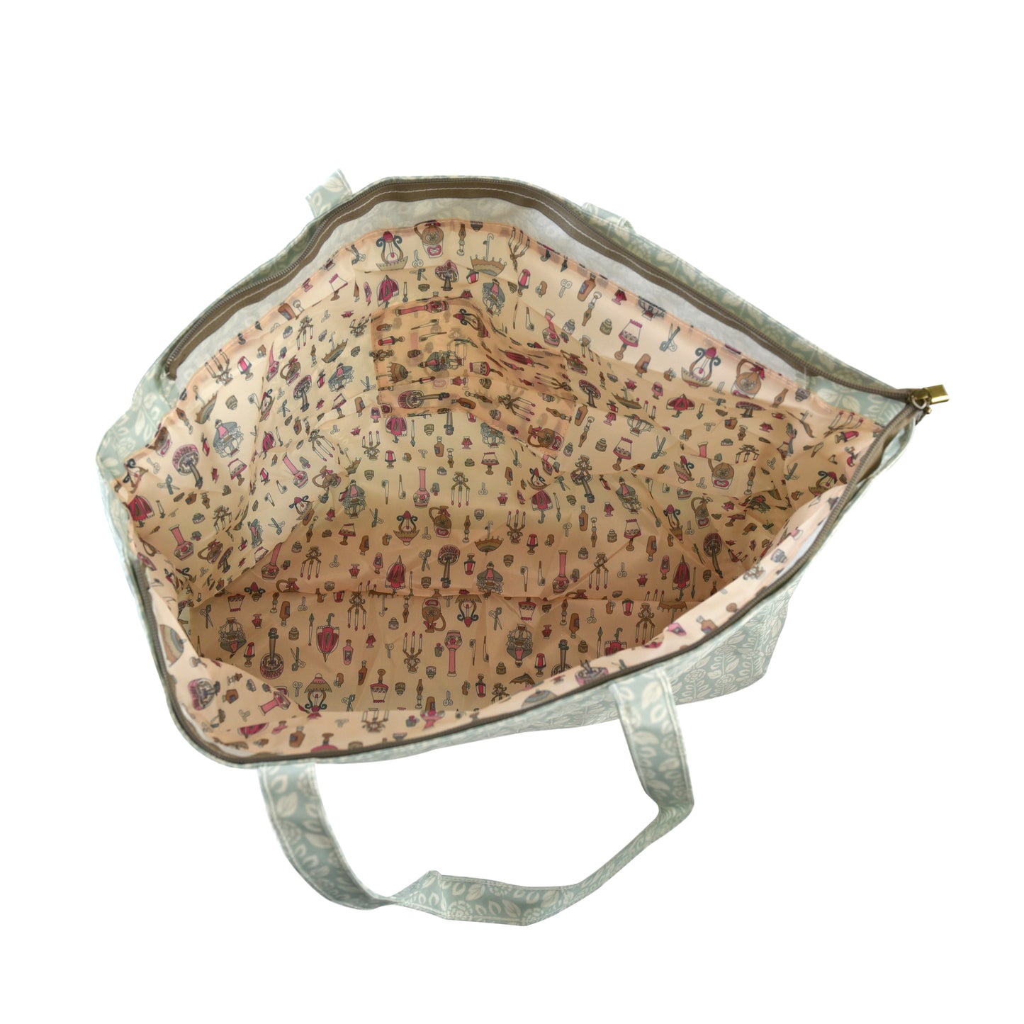 Bolso de playa impermeable botánico