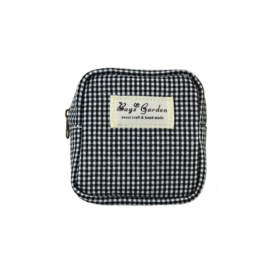 Monedero de algodón mini vichy