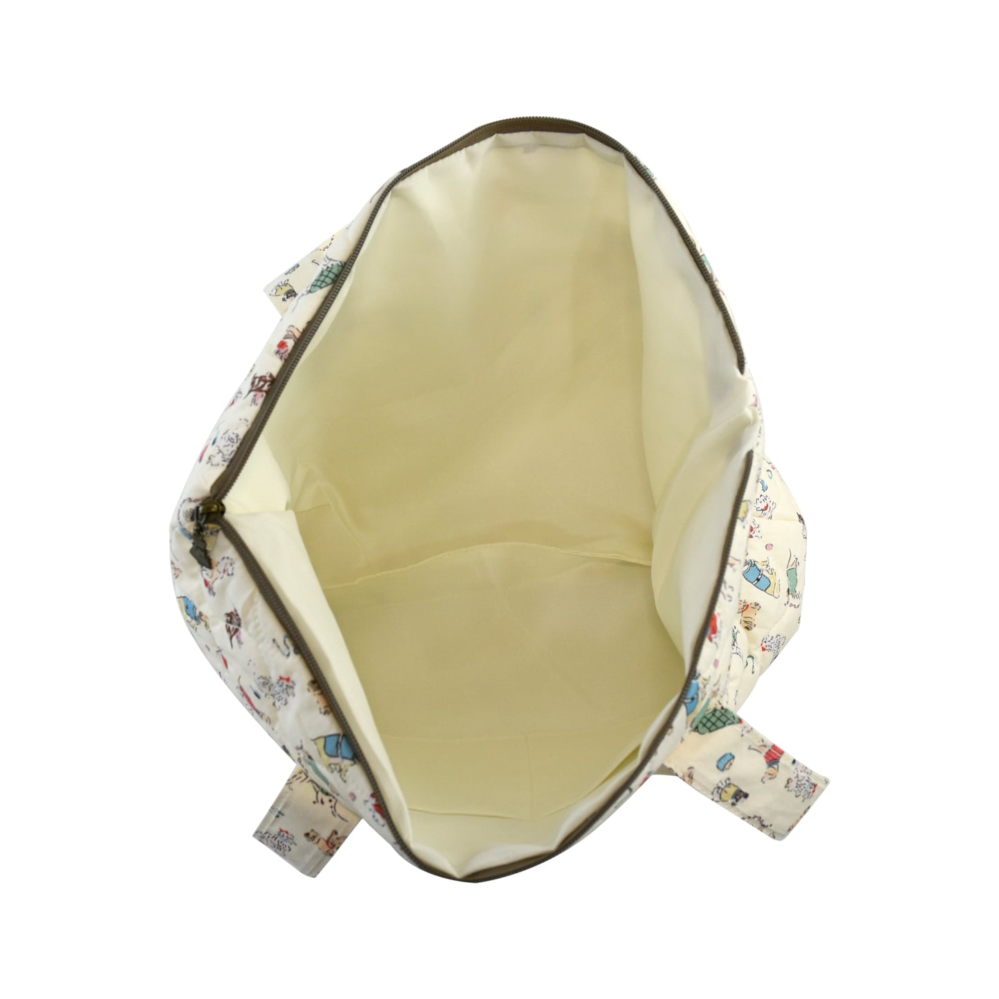 Bolso de hombro acolchado Cartoon Algodón