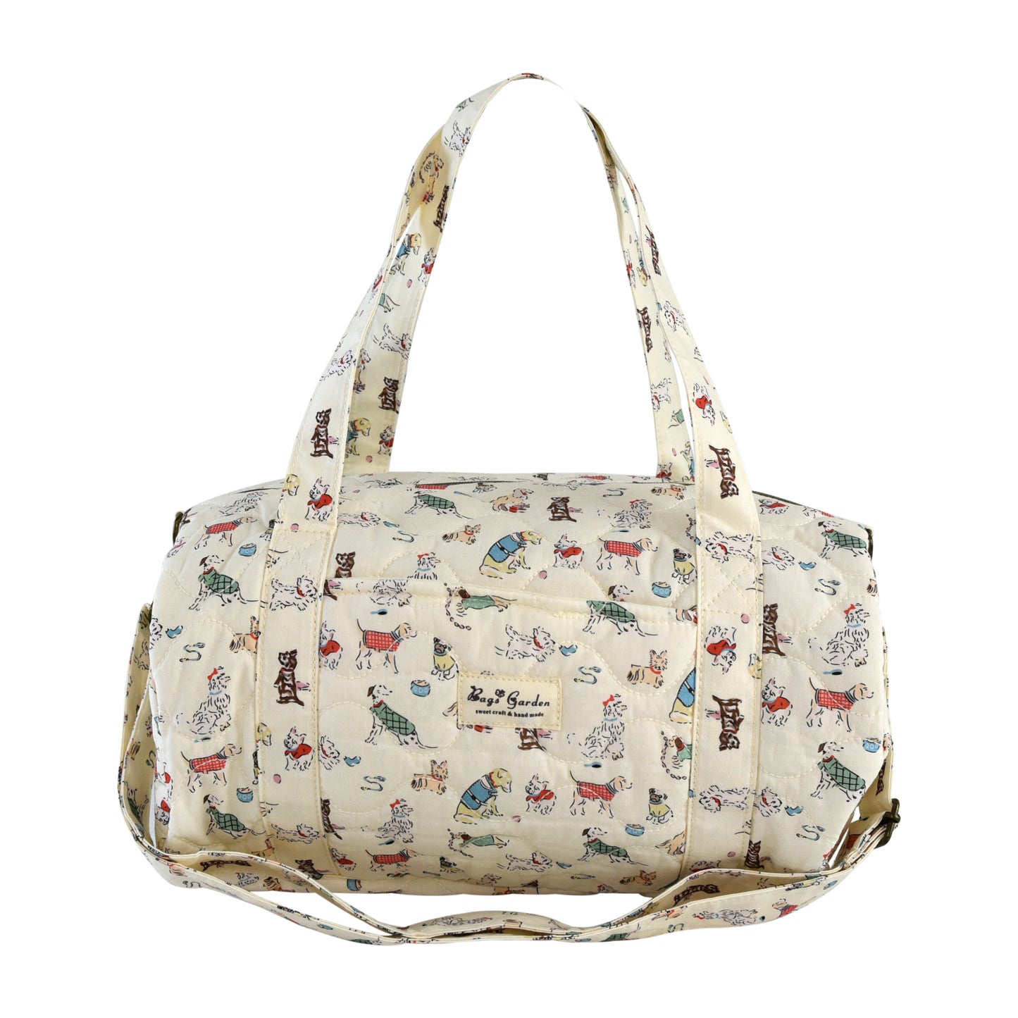 Bolso Barrel Acolchado Cartoon Friends | Ligero, Espacioso y Adorable
