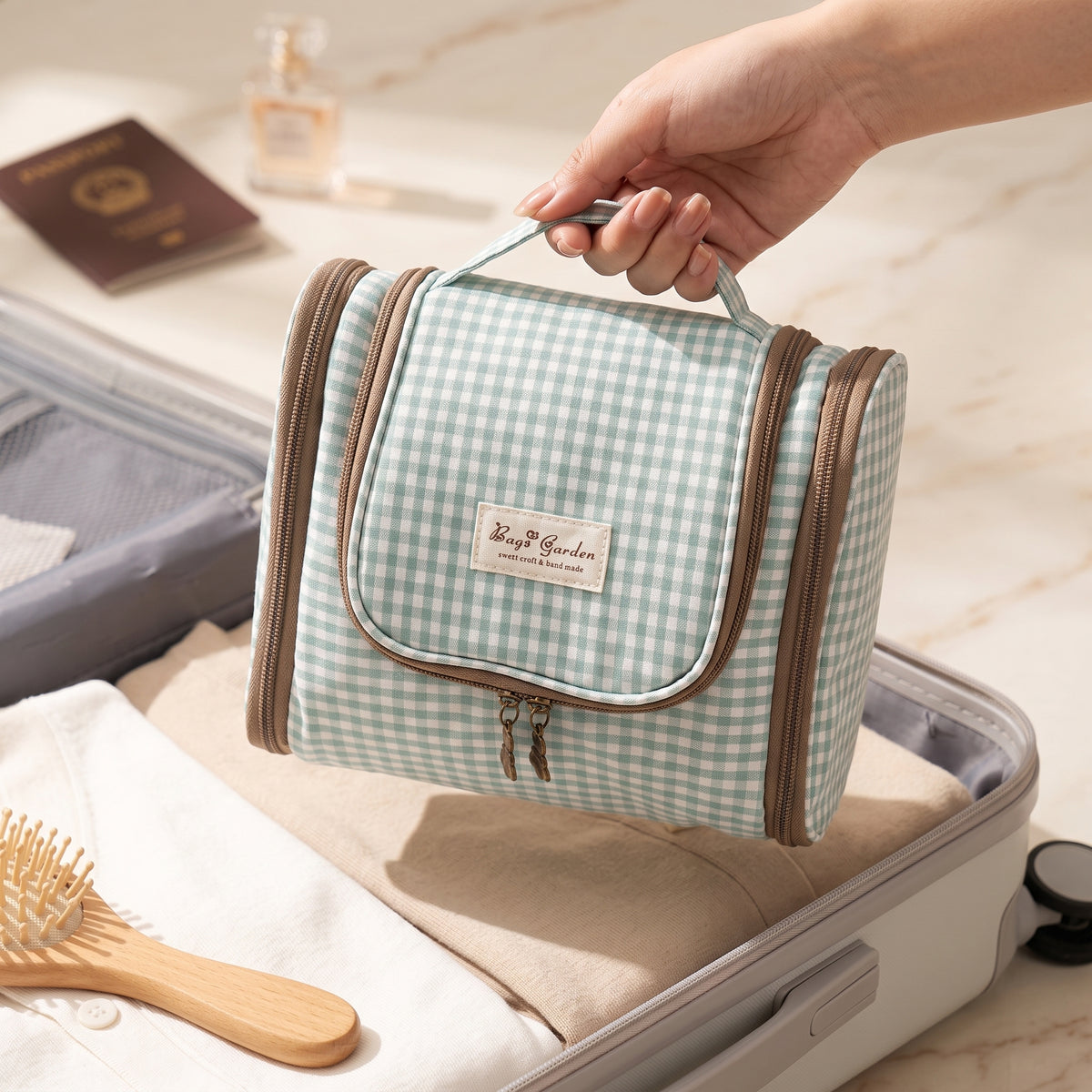 Neceser Organizador de Maquillaje Vichy Impermeable con Compartimentos